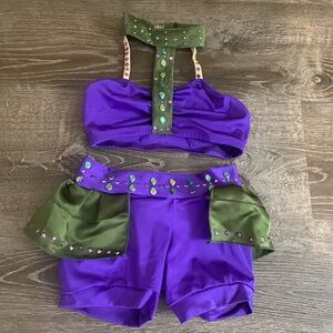 Custom Made Dance Costume in excellent condition, child size large